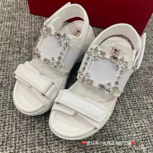 *** Roger Vivier 全新現貨閃電藍金釦4.5 cm鞋 -37 *** 歷史價格詳細信息