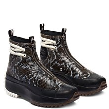 Converse 黑色豹紋金蔥 高筒球鞋 8成新 US7.5 歷史價格詳細信息