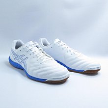 Asics 足球鞋 Calcetto WD 9 2E 寬楦 男鞋 黑 白 膠底 皮革 室內場地 運動鞋 亞瑟士 1113A037001 歷史價格詳細信息