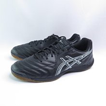 Asics 足球鞋 Calcetto WD 9 2E 寬楦 男鞋 黑 白 膠底 皮革 室內場地 運動鞋 亞瑟士 1113A037001 歷史價格詳細信息