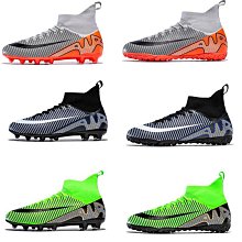 【小皮】新款高幫足球鞋長釘大碼訓練鞋成人青少年學生足球鞋運動鞋男 歷史價格詳細信息