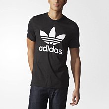☆ Tsu ☆ adidas Trefoil Tee 男生短袖上衣大LOGO三葉草T恤運動T恤BQ7927 歷史價格詳細信息
