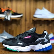 Adidas Originals Falcon W 復古 麂皮 黑粉灰白 慢跑鞋 老爹鞋 女鞋 BB9173 歷史價格詳細信息
