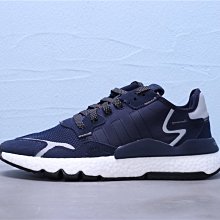 adidas 休閒鞋 Nite Jogger 深藍 黑 3M 反光 BOOST 男鞋 三葉草 【ACS】 EE5858 歷史價格詳細信息