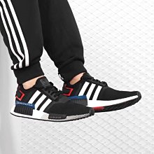 adidas 休閒鞋 NMD_R1 黑白 綠 紅 Boost 愛迪達 三葉草 男女鞋 【ACS】 FY2425 歷史價格詳細信息