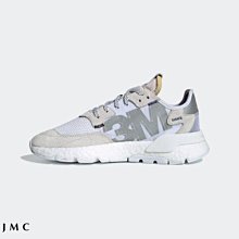 adidas 愛迪達 運動鞋 Nite Jogger J 大童鞋 女鞋 黑 白 緩震 復古 慢跑鞋 EE6481 歷史價格詳細信息