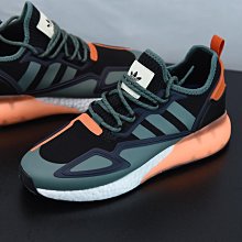 adidas 休閒鞋 ZX 2K Boost 黑 白 紅 三葉草 高緩衝 愛迪達 男鞋 【ACS】 FX7038 歷史價格詳細信息