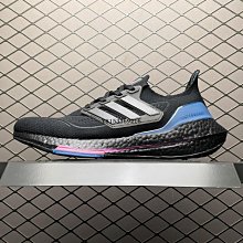 Adidas Ultra Boost UB21新款 黑藍 超彈力爆米花中底透氣慢跑鞋 GY1332男鞋 歷史價格詳細信息