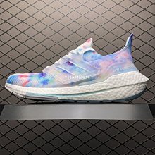 Adidas Ultra Boost UB21新款 黑藍 超彈力爆米花中底透氣慢跑鞋 GY1332男鞋 歷史價格詳細信息