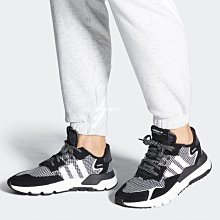 Adidas Nite Jogger Boost 黑白藍 反光 麂皮 網面透氣 休閒運動慢跑鞋 男鞋 EH0258【ADIDAS x NIKE】 歷史價格詳細信息