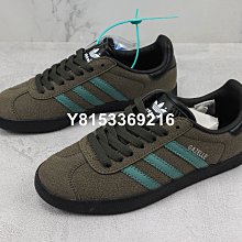 Adidas originals GAZELLE 全新真品.黑色全皮質.現貨 36. 歷史價格詳細信息