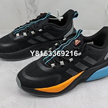 【小熊海外購】ADIDAS ALPHABOUNCE+ 男 慢跑鞋 黑x藍橙【 HP6140 】 價格比較,價格查詢,歷史價格詳細信息