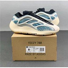 ADIDAS YEEZY 700 V3 KYANITE 極光藍 運動慢跑鞋 男女鞋 GY0260 歷史價格詳細信息