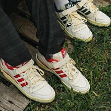 【酷E潮鞋店】Adidas originals Forum 84 Low 海軍藍 奶茶 麂皮 低幫 滑板鞋 GW4332 歷史價格詳細信息