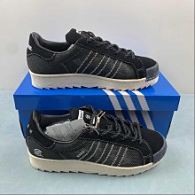 Neighborhood x adidas Superstar Black  貝殼鞋 黑魂 聯名 ID8650  一元起標 歷史價格詳細信息