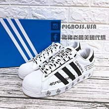 【豬豬老闆】ADIDAS ORIGINALS SUPERSTAR 白 彩色 貝殼頭 休閒鞋 男女款 FX5540 歷史價格詳細信息