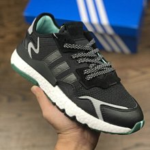 ADIDAS ORIGINALS NITE JOGGER 黑白 反光 運動慢跑鞋 男女鞋 EF5826【ADIDAS x NIKE】 歷史價格詳細信息