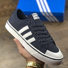 adidas Nizza 白 黑 帆布鞋面 基本款 男鞋 女鞋 運動鞋 休閒鞋 零碼福利品 【ACS】 歷史價格詳細信息