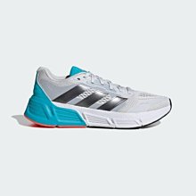 adidas 慢跑鞋 Questar 灰 白 男鞋 緩震 入門款 透氣 運動鞋 愛迪達 HP2434 歷史價格詳細信息