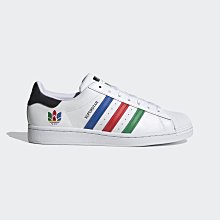 【豬豬老闆】ADIDAS ORIGINALS SUPERSTAR 白 彩色 貝殼頭 休閒鞋 男女款 FX5540 歷史價格詳細信息