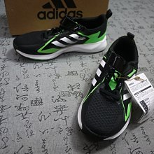 adidas 愛迪達 FAI2GO 童鞋 中童 大童 慢跑 魔鬼氈 網布 透氣 黑 白 黃 FX2934 現貨出清 歷史價格詳細信息