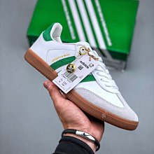 【風口潮流】Adidas Samba 三葉草 貝殼頭休閒運動鞋＊EU35~44。S30817 歷史價格詳細信息