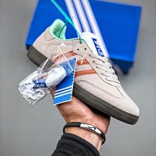 【風口潮流】Adidas Samba 三葉草 貝殼頭休閒運動鞋＊EU35~44。S30817 歷史價格詳細信息