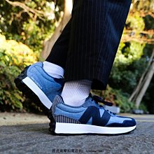 New Balance 327 海洋藍 真皮 NB327 復古 休閒鞋 女款 B3875 (U327LU D) 歷史價格詳細信息