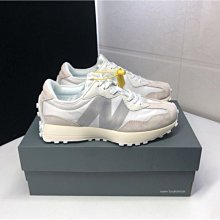 正版 New Balance NB 327 系列 白色 男女同款 慢跑鞋 WS327KB 歷史價格詳細信息