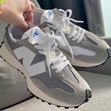 正版 New Balance NB 327 系列 白色 男女同款 慢跑鞋 WS327KB 歷史價格詳細信息