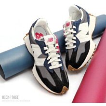 New Balance 327 海洋藍 真皮 NB327 復古 休閒鞋 女款 B3875 (U327LU D) 歷史價格詳細信息
