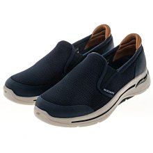 Skechers Go Walk Arch Fit [216259NVY] 男 健走鞋 休閒 步行 瞬穿舒適科技 深藍 歷史價格詳細信息