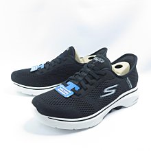 Skechers GoWalk 白黑 輕量 避震 健走 運動鞋 女款 NO.J0847【新竹皇家 124508WBKW】 歷史價格詳細信息