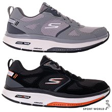 Skechers GO WALK  灰紅色 固特異鞋底 運動 健走鞋 男款 B3330【216451GRY】 歷史價格詳細信息