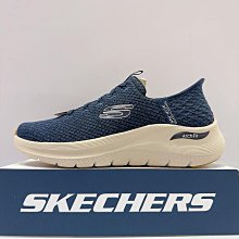 Skechers Arch Fit 2.0 [232462NVY] 男 健走鞋 運動鞋 休閒 舒適 緩震 支撐 深藍 歷史價格詳細信息