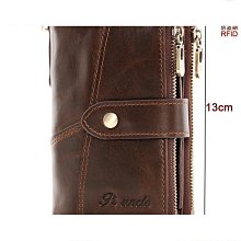 真皮短夾男皮夾-豎款商務素面牛皮男錢包72y49【獨家進口】【米蘭精品】 歷史價格詳細信息