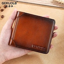 2023新款男士錢包短款真皮駕駛證一體卡包豎款頭層牛皮多功能皮夾 歷史價格詳細信息
