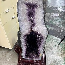 非凡二手家具【全館自取價】開運招財28.6kg紫晶洞擺飾*水晶洞*紫晶洞*紫水晶*藝品*擺飾品*聚寶盆*風水*招財 歷史價格詳細信息