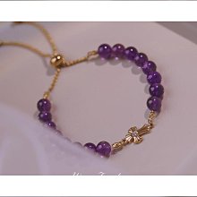 【小葱】天然紫水晶手錬女小眾閨蜜禮物上岸紫色水晶散珠烏拉圭紫水晶手串 歷史價格詳細信息