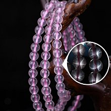 收藏級天然白水晶手錬冰種白水晶原石單圈透明珠子散珠佛珠手串女 歷史價格詳細信息