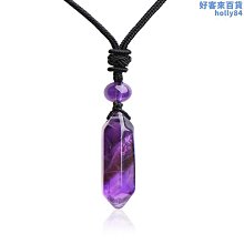 【魚魚】紫色飾品普陀山真水晶手錬女考試成功上岸極細紫水晶手串天然 歷史價格詳細信息
