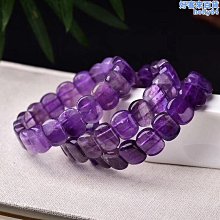 紫水晶手排情侶對組 (大)21ｍｍ57克 (小)16mm38克 夢幻千層紫水晶手排/三輪骨幹夢幻紫晶手排 歷史價格詳細信息