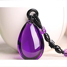 紫水晶女式項鏈。紫水晶色濃純凈，鉆石切角工藝，幾十年的老物件17816 歷史價格詳細信息