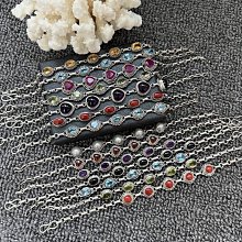 天然石榴石925純銀手鏈女冷淡風ins韓版簡約時尚潮氣質生日禮物特艾超夯 精品 歷史價格詳細信息