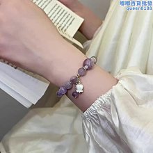 高級感紫色水晶水滴形耳環簡約大氣耳扣時尚氣質耳飾2023年新款潮 歷史價格詳細信息