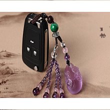 汽車鑰匙扣女韓國可愛玉石飾品吊墜鑰匙鍊創意車鑰匙掛飾 歷史價格詳細信息