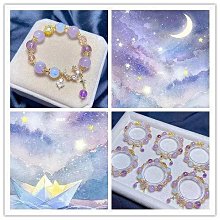 冰藍紫薰衣草濃紫翡翠珠珠  尺寸卡6.97×6.6有棉層和棉層形成的棉紋挑角 翡翠 飾品 收藏【二手】【微淵古董】-927 歷史價格詳細信息