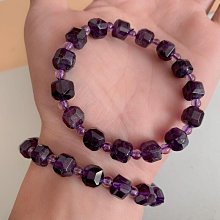 烏拉圭天然紫水晶手鍊佛珠男女同款 生肖本命佛手串925銀飾品禮物~善緣閣 歷史價格詳細信息