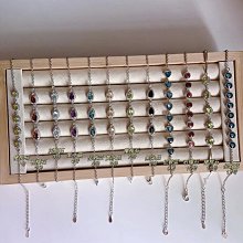 天然水晶西柚粉海藍寶白月光手串原創設計手錬 歷史價格詳細信息