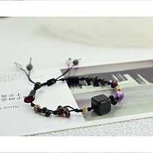 悠然手錬女 S925純銀手鏈女韓版清新紫水晶情侶手飾品七夕情人節禮物送女友潮 歷史價格詳細信息